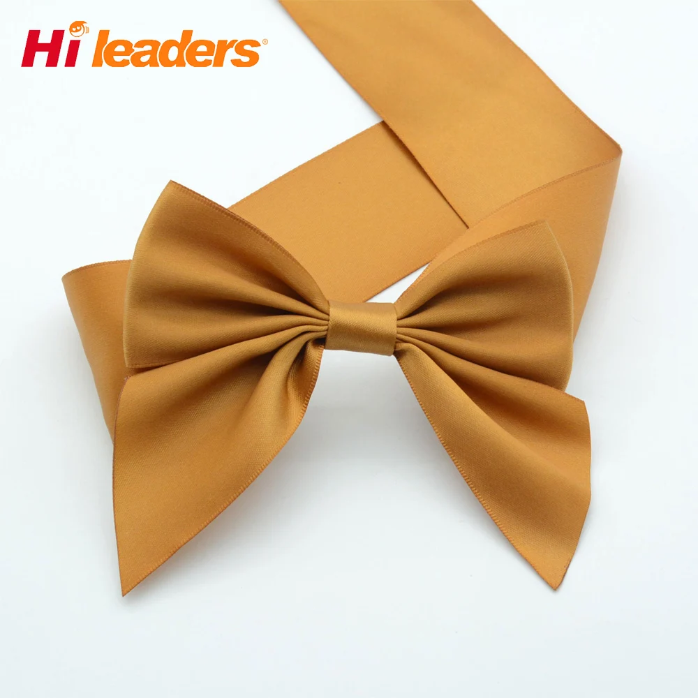 Pre tied Ribbon Bow With Twist Tie
