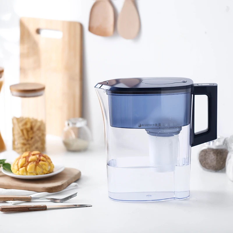 New Water Filter Pitcher Filtered Water Jug With 6 Stages Filtration System Remove Chlorine Heavy Metal