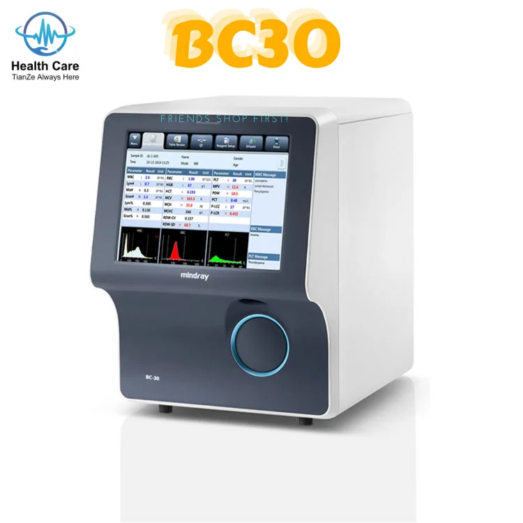 Mindray Medical good price Auto hematology analyzer  BC30 60 samples per hour 3-Part hematology Analyzers