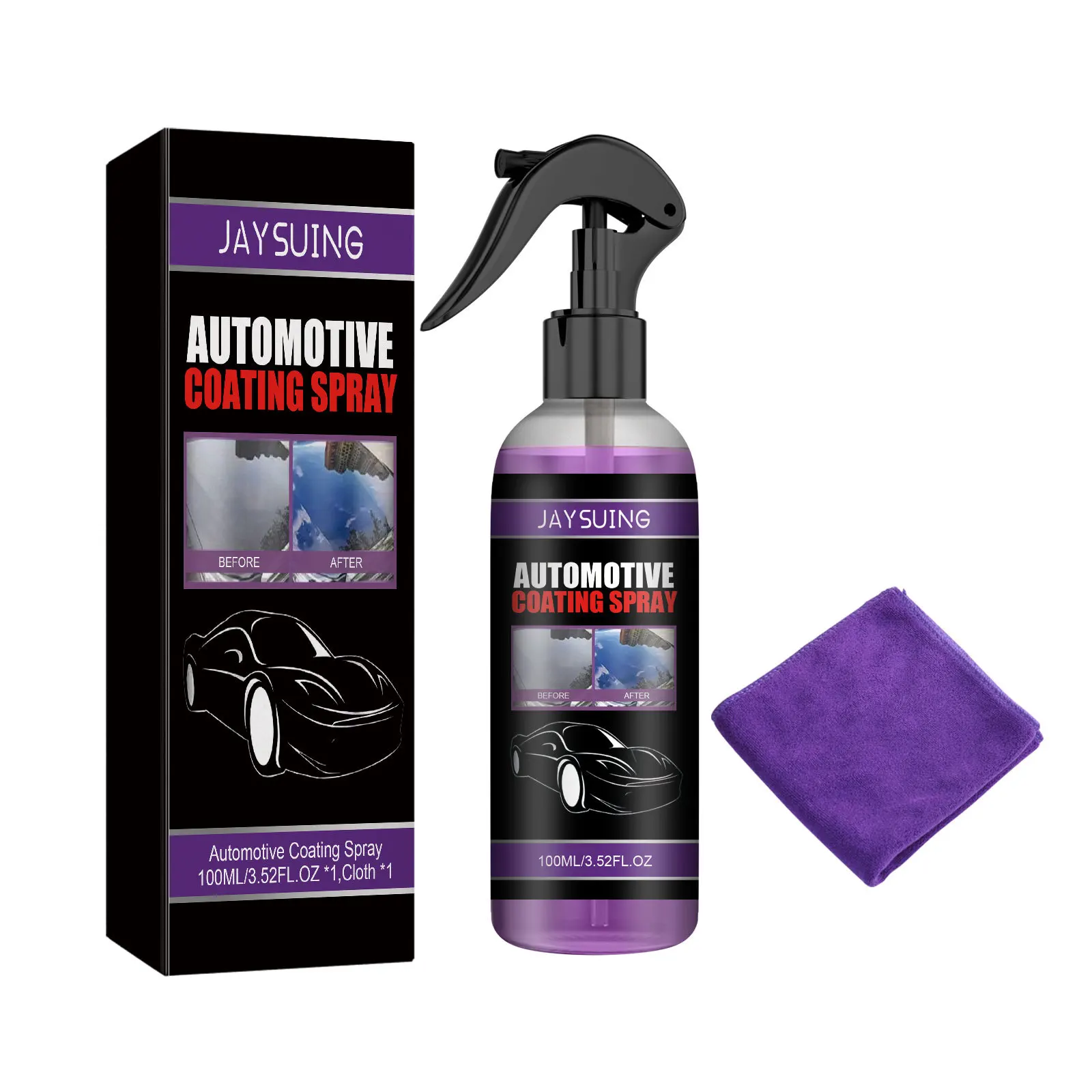 High Protection 3 In 1 Quick Coating Spray Car Shield Coating Car Paint Repair Car Exterior Restorer Ceramic Spray Coating Quick