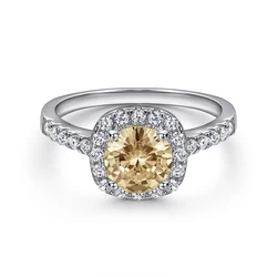 2021 China Custom 925 Sterling Real Gold Plated Ring Sets Women Gemstone Silver Jewelry