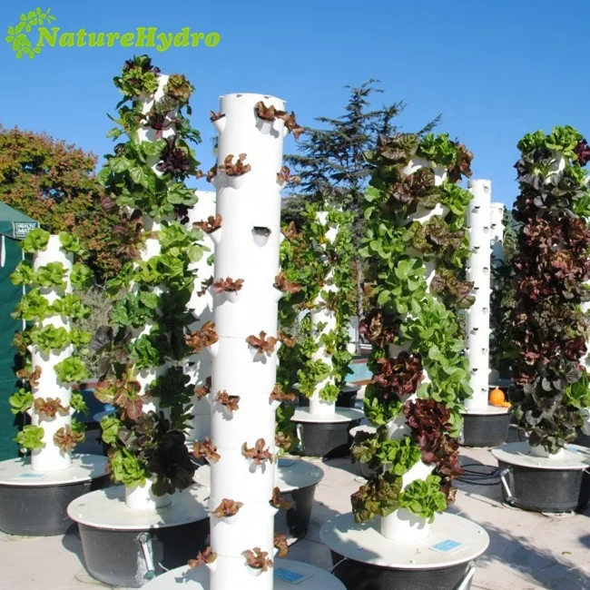 Cultivation Vertical Hydroponic Growing System Tower for Vegetables Strawberry