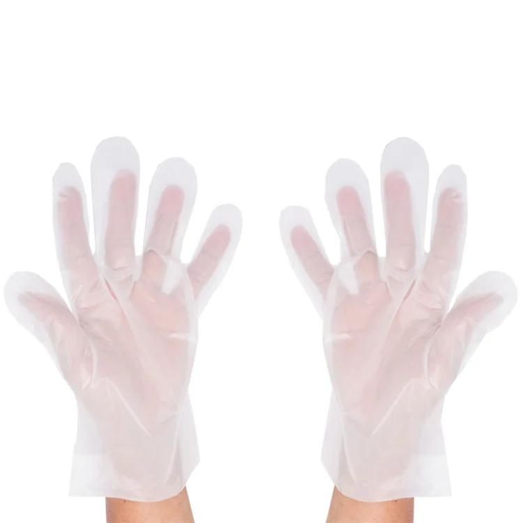 China Manufacturers Hand Protection Wholesale Food Grade Blue Tpe Gloves Chemical Resistant Food Grade Tpe Gloves