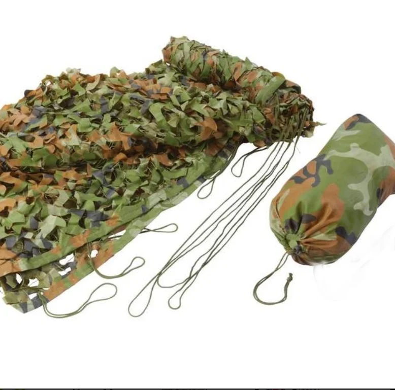 Woodland camouflage net camo car cover 2.5m x 6m