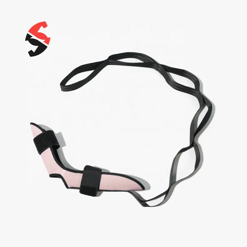 Best Quality Wholesale Price Ankle Foot Leg Calf Stretcher Strap With Segment Design For Plantar Fascia