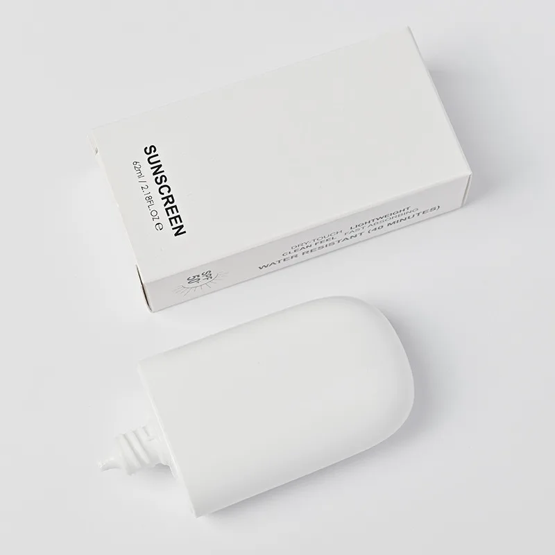 No white cast oem spf 50 face cream product makeup setting spray glow stick sunscreen