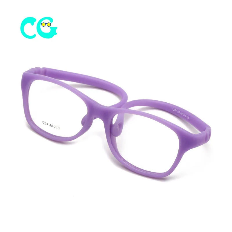 2024 new Square Blue Light Blocking Glasses for Girl Optical Glasses Frame Boy Anti Glare Computer Eyeglasses Child Uv400