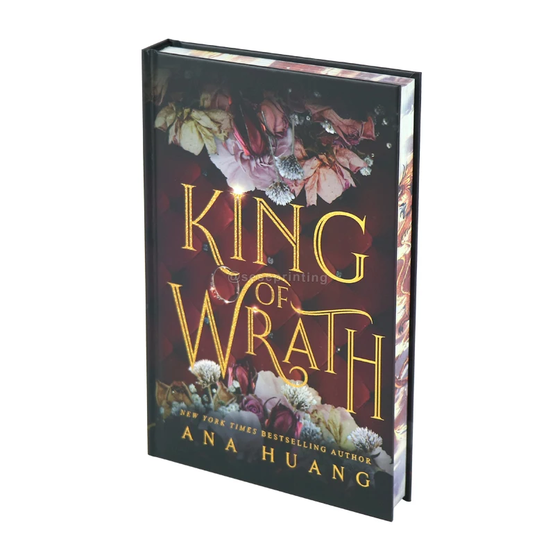 Публикация световых и веб-художественных романов печать специальных изданий в твердом переплете версии книг с узорами для напыленных краев