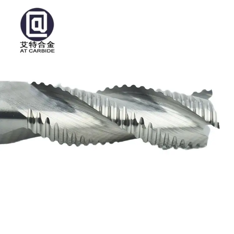High Quality 55 Degree Carbide Open Roughing CNC Milling Cutter  OEM & ODM Supported Coarse Leather Milling Cutter