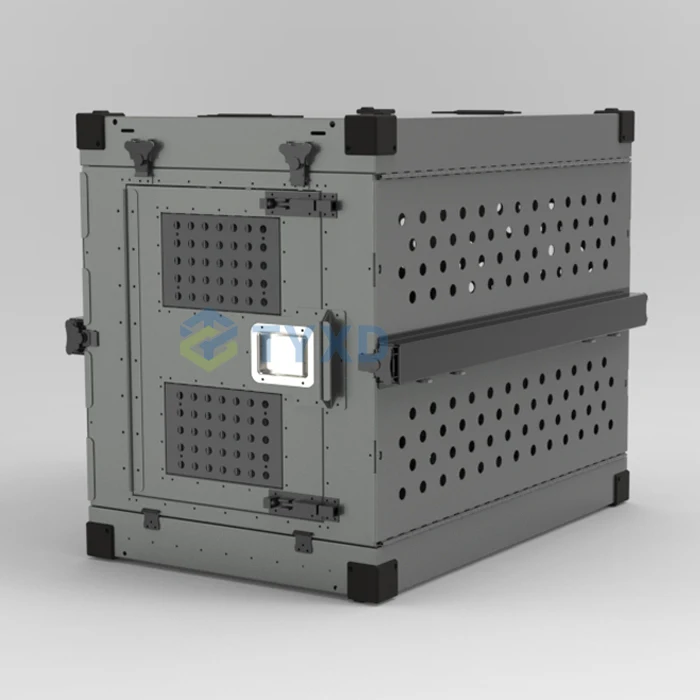 Small,Medium,Large,X Large,XXL Stackable The Best Heavy Duty Collapsible Dog Travel Crate Anxiety Foldable Pet House Cage