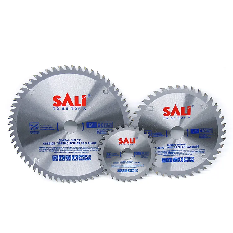 SALI 125x30T circular saw blade for rubber cutting