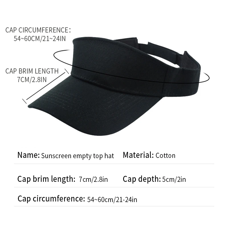 Wholesale Oxford Cotton Premium Tennis Cap Baseball Cap Sports Hat with Custom Embroidery Logo empty top