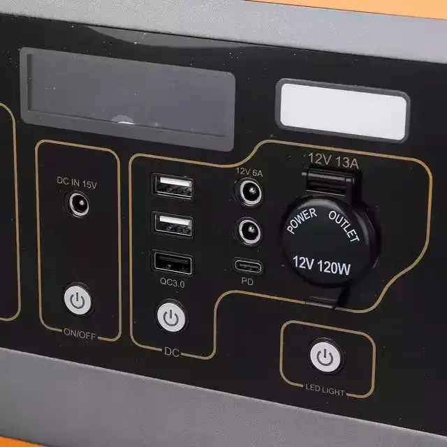 Wireless Charging 500W large capacity 220V super power support outdoor camping portable AC/DC/USB portable power stations