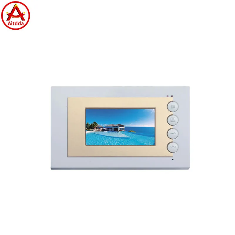 Full digital Ip system Building door intercom telephone machine visual intercom monitoring Unit door video intercom