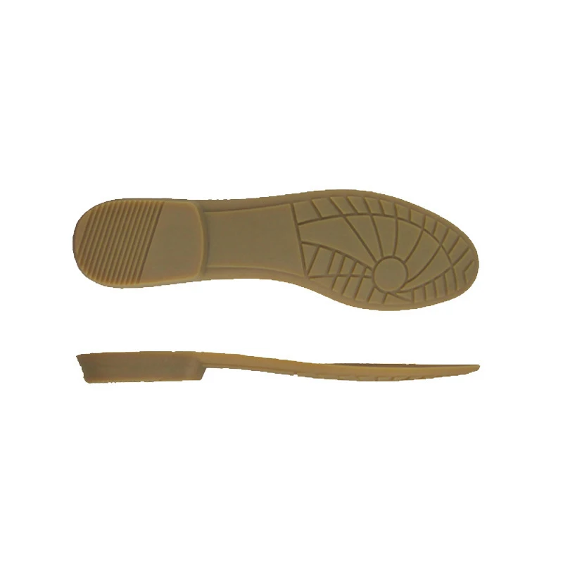 Chinese Standard Rubber Outsoles for Men Casual Shoes Color Design Antislip Hardwearing Flats Outsole