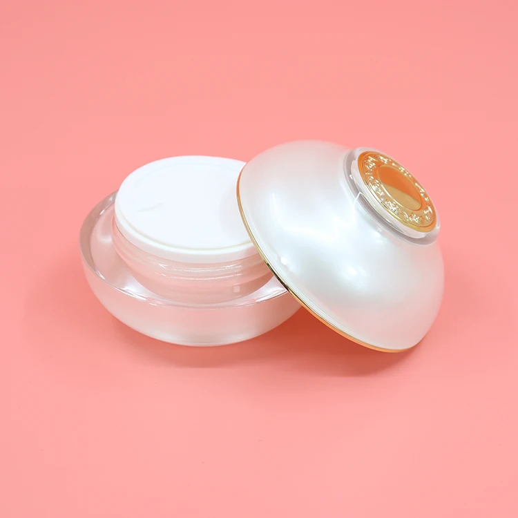 Custom Plastic Jar Plastic Jar For Cosmetic Hot Sale 200ml Wholesale Empty Pet clear Plastic Cream cosmetics jar