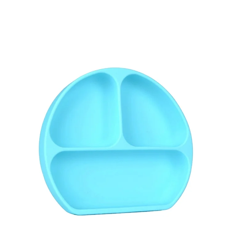 Заводская цена Заводская присоска силиконовая обеденная тарелка для ребенка