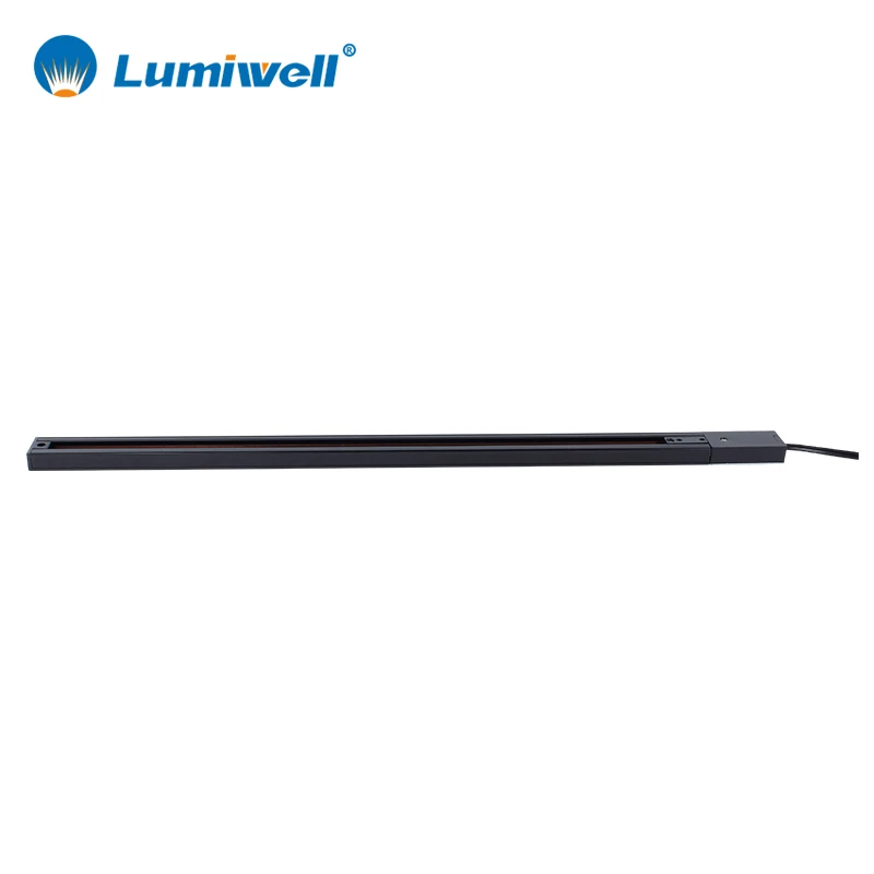 AC120V 3 wires single circuit track system high quality aluminum LED track light rail 2ft 4ft 8ft for American Market