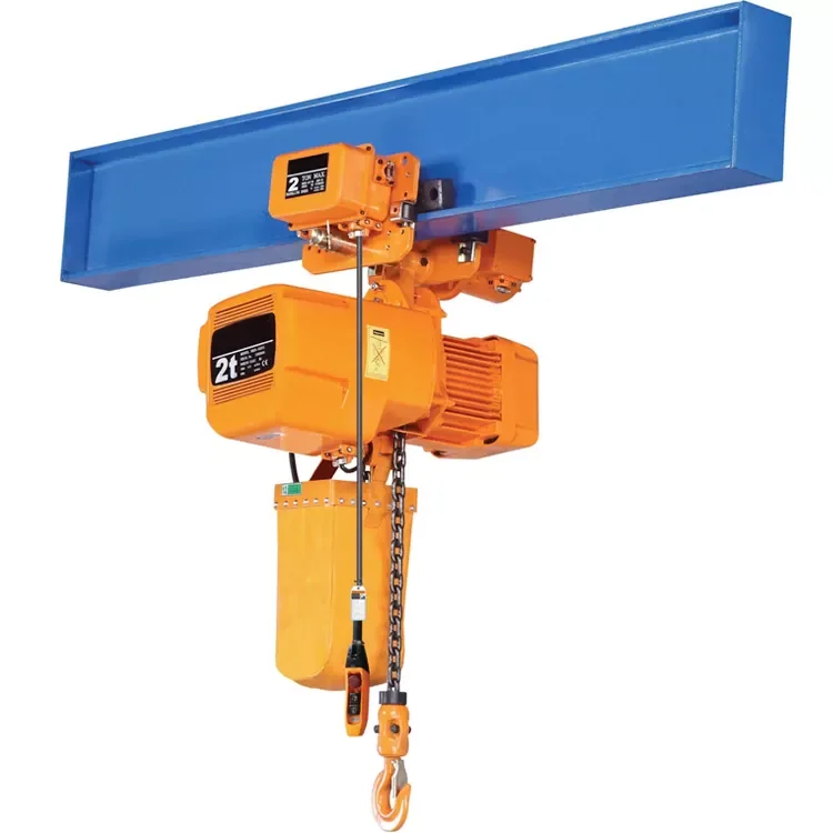 VISION China factory price trolley chain electric hoist for sale