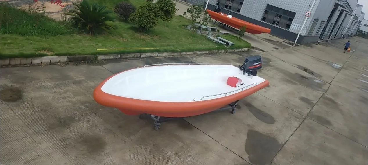 6.1m polyurea charge Boats Dinghy Boats Factory Directly Supply Frp Assault Boat rescue