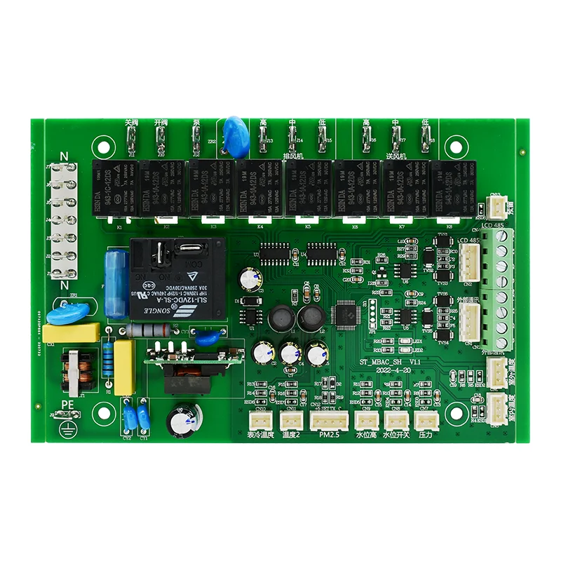 Dehumidification control drive board with control fan air valve water pump purification and RS485 communication control board