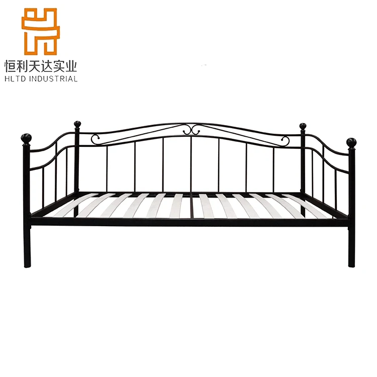 Wholesale sofa bed frame double Single day bed iron divan bed for sale bedroom furniture