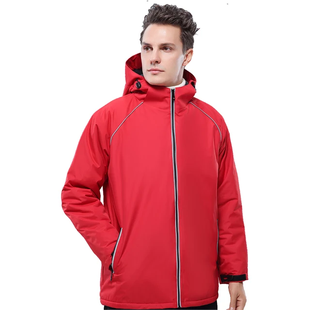 windproof waterproof  Outdoor jacket customized printed logo team work clothes Polar fleece mountaineering wear