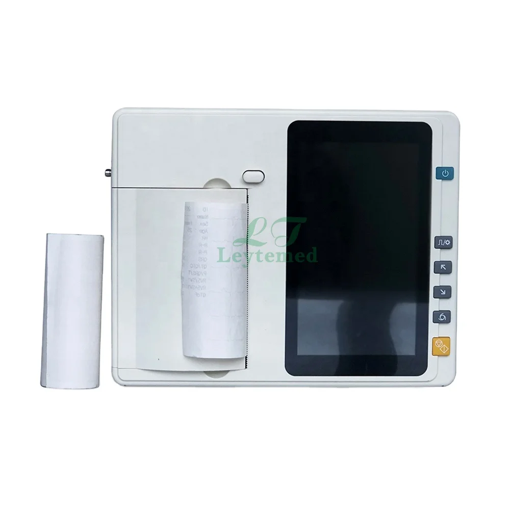LTSE24 Hot sale 6 channel 7 inch touch screen ECG machine for Hospital
