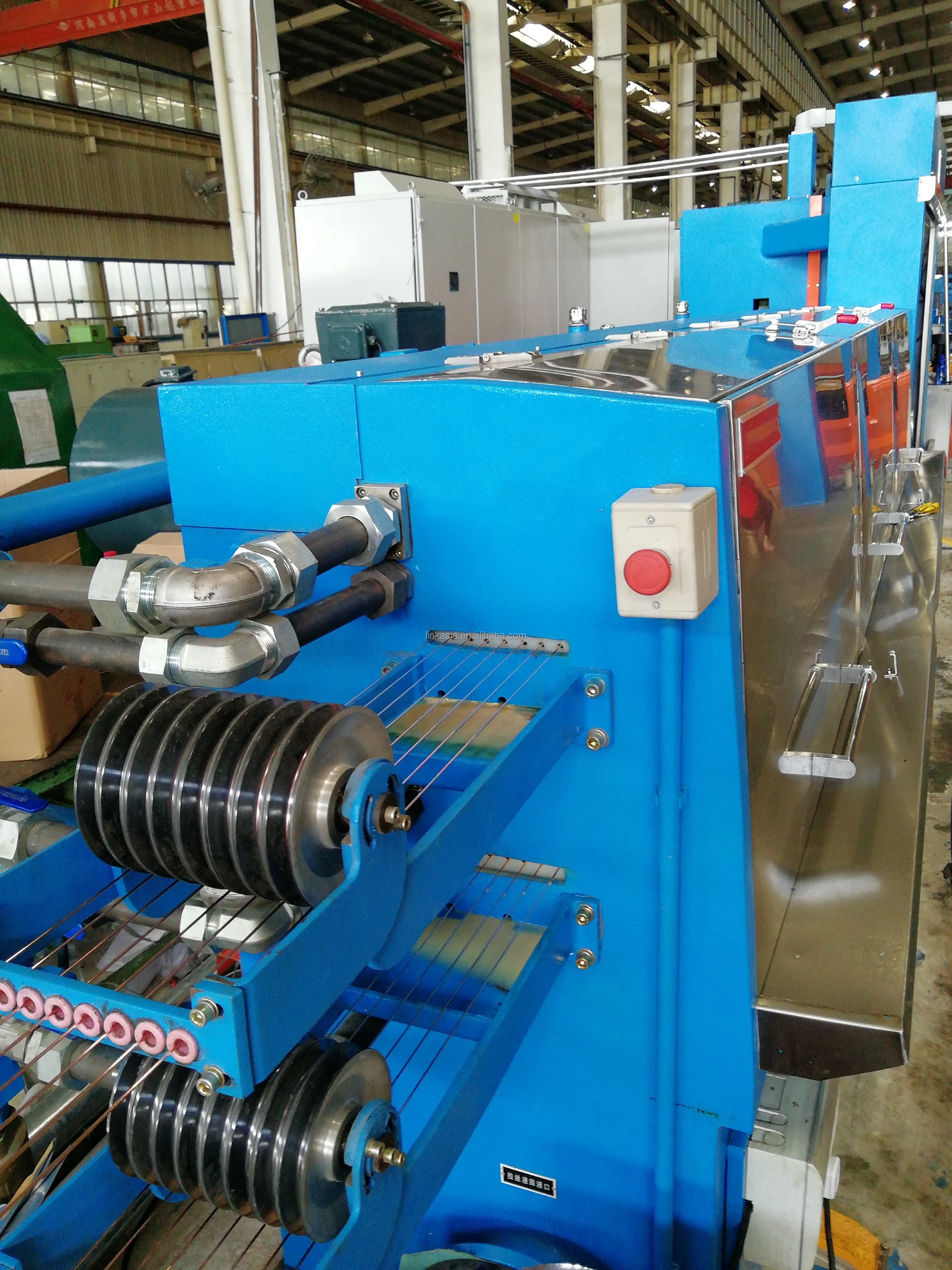 24DHT Medium and Fine wire drawing machine with Annealer