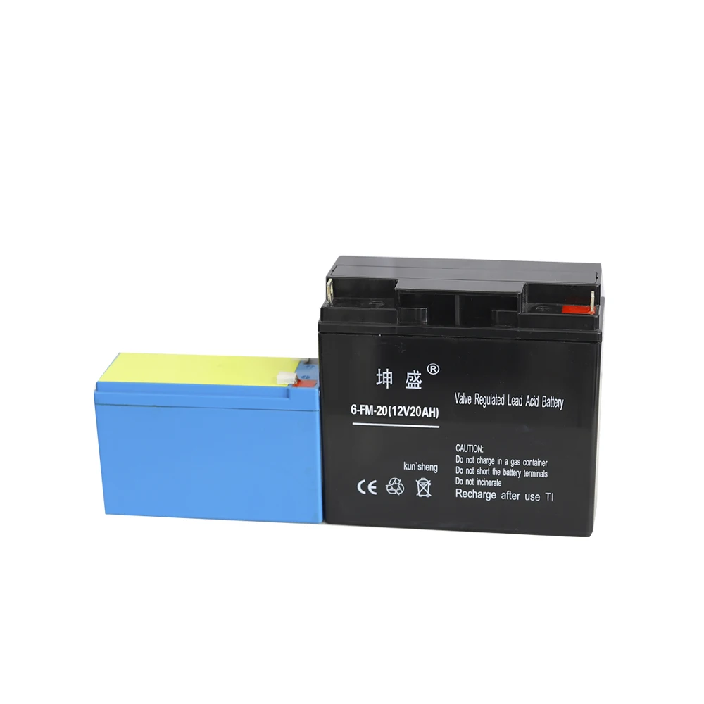 kunsheng Chinese best manufacturer 12v 20ah lead  acid rechargeable battery small sealed agm battery