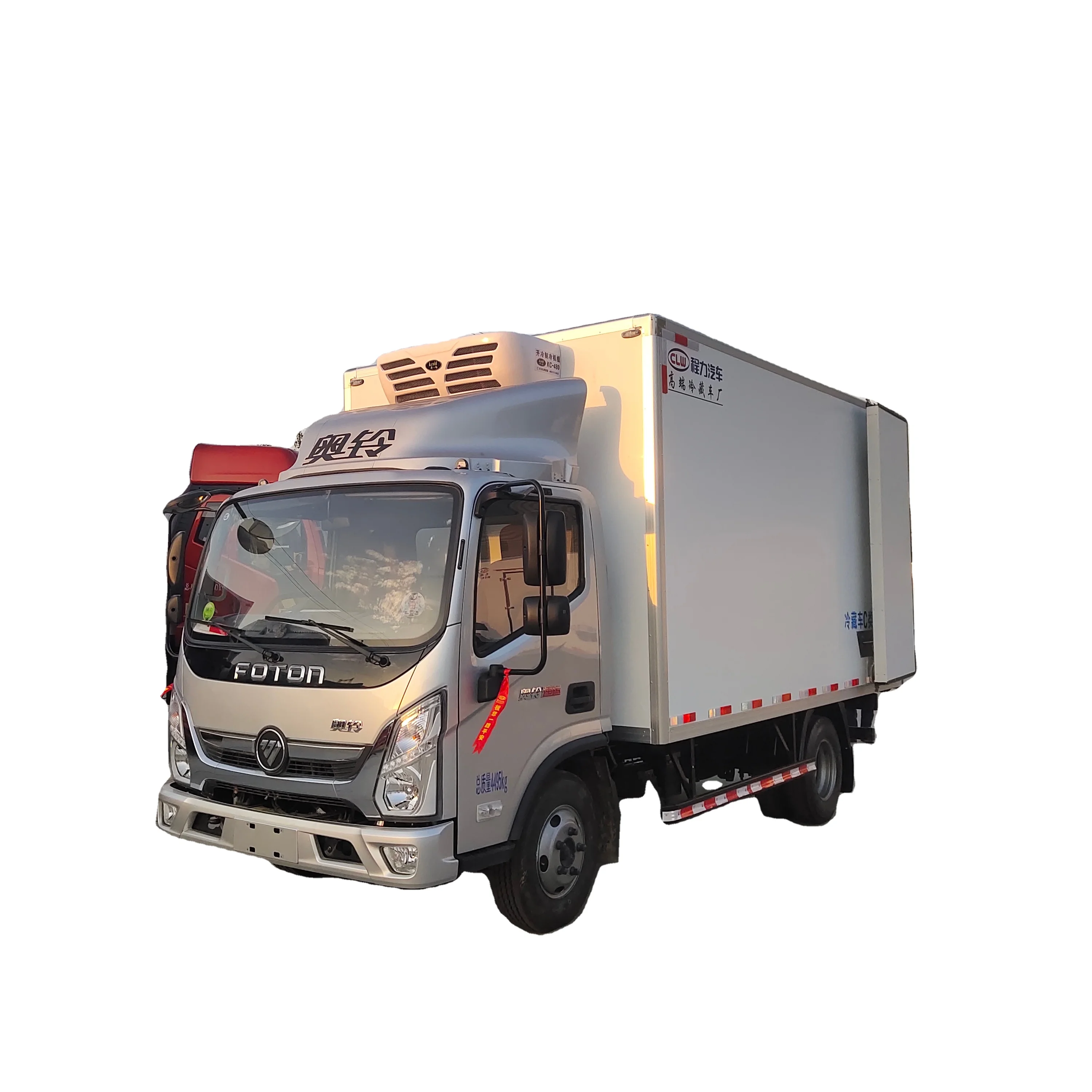 Most New Foton Mini Truck Diesel Fuel 4x2 Drive Manual Transmission AC Frozen