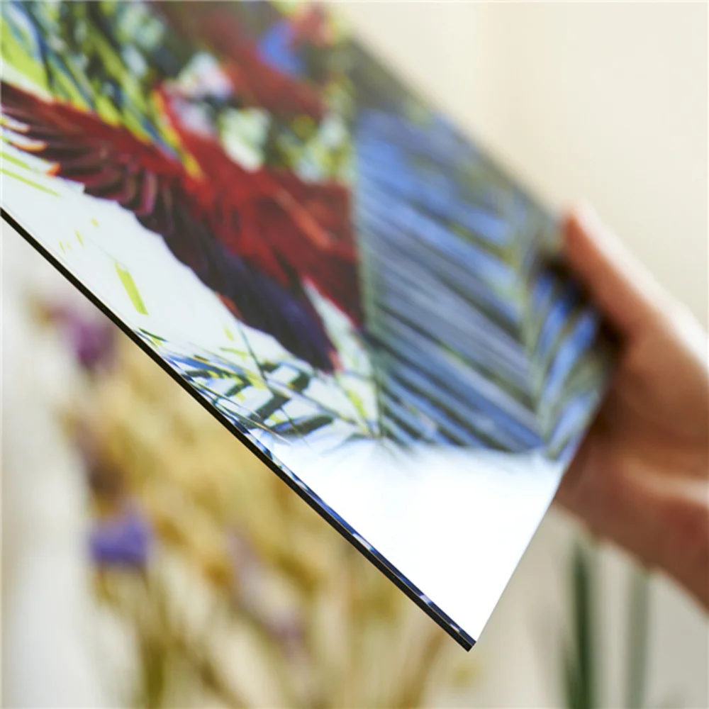 Hanging Aluminum Metal Plastic Panel Printed UV-stable Customized Advertising Sign Dibond for Fence