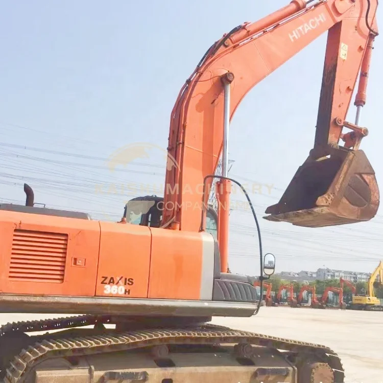 Бывший в употреблении японский экскаватор Hitachi 360H Большой размер Быстрая доставка Земляная движущаяся строительная
