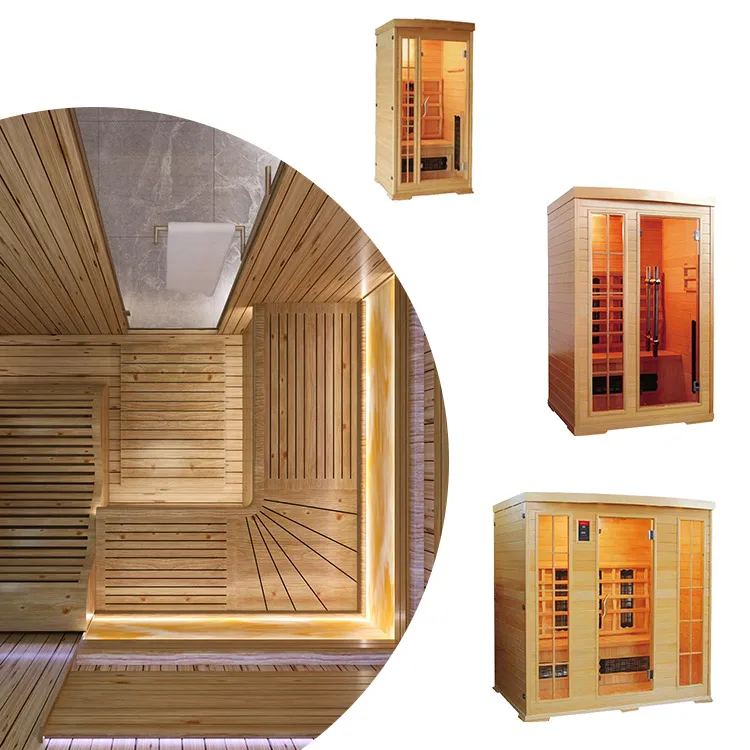4 person outdoor steam sauna room healthy far infrared sauna room