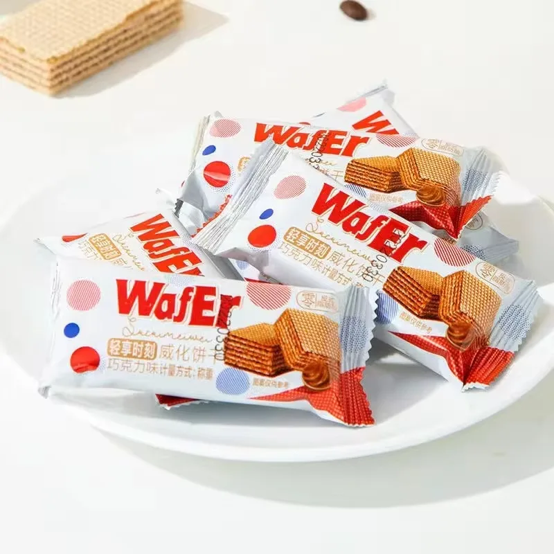 Custom Logo Back Seal Packaging Aluminum Foil Candy Cookie Gummy Protein Bar Wrapper