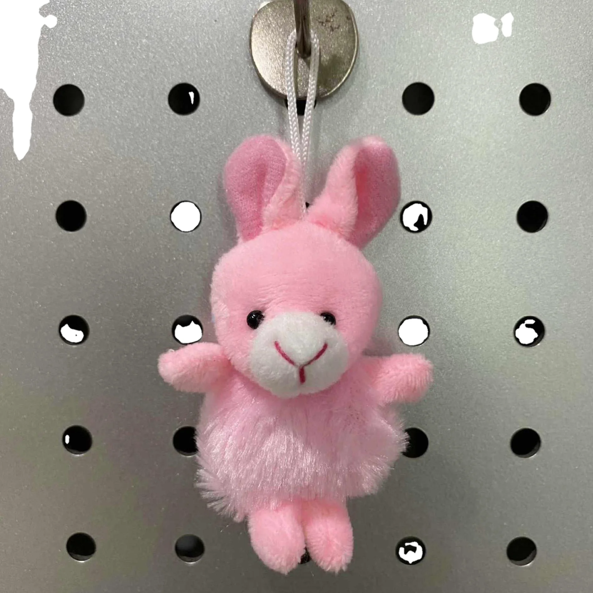 Wholesale Custom 8cm Stuffed Animals Plush Doll Key Chains Cute Soft leopard deer tiger dog bunny bear Keychain toys