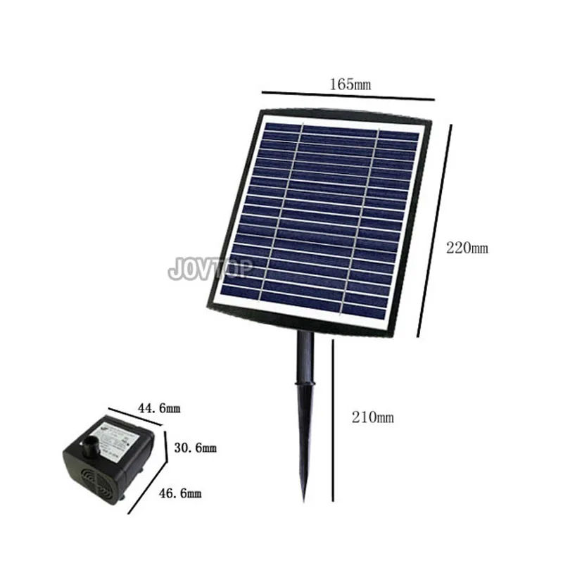 5W outdoor water solar fountain for garden Solar  Garden Water Feature Solar Power Water Fountains Pump Outdoor