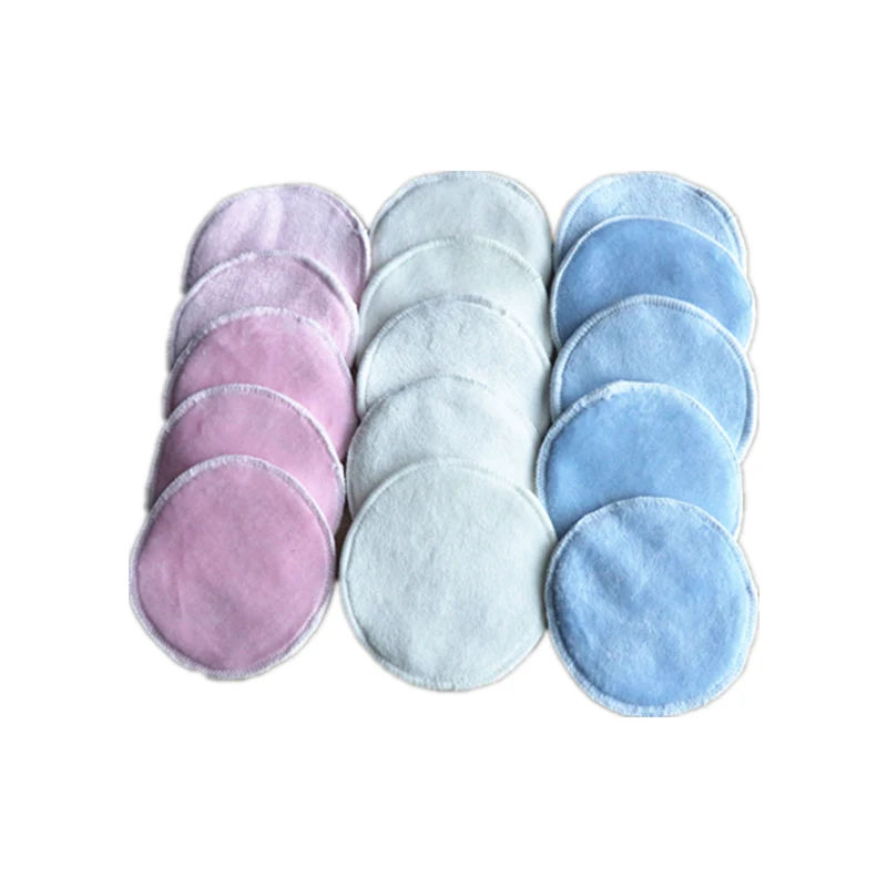 Eco Friendly Non-toxic Reusable Organic Washable Facial Make Up Remover Makeup Cleaning Pads