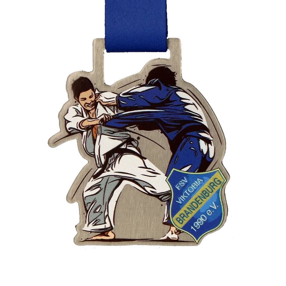 Factory customizable winter sports champion gold medallion fun run climbing luminous medal