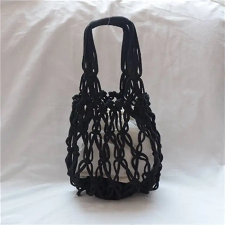 Personalized Beach Boho Bride Gift Macrame Crochet Bag Bachelorette Party Women Tote Bags