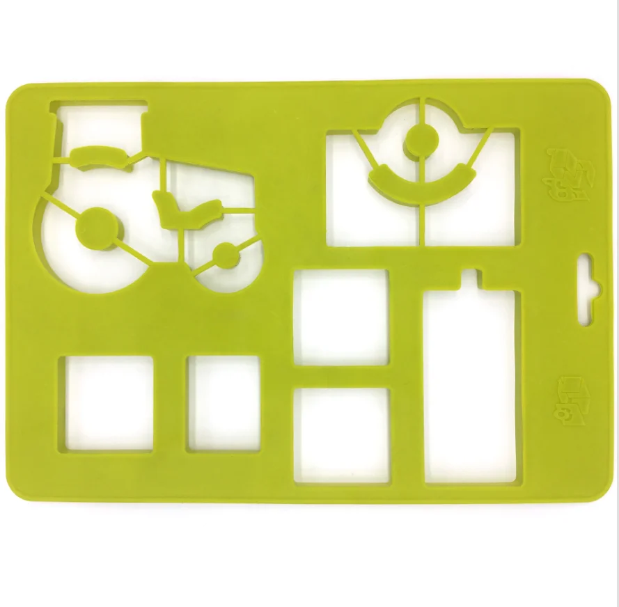 3D автомобильный пластиковый лист для резки печенья