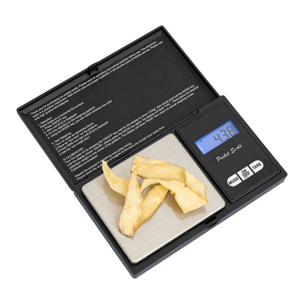 
 Карманные электронные мини-весы, 200 г/300 г/500 г x 0,01 г/0,1 г  