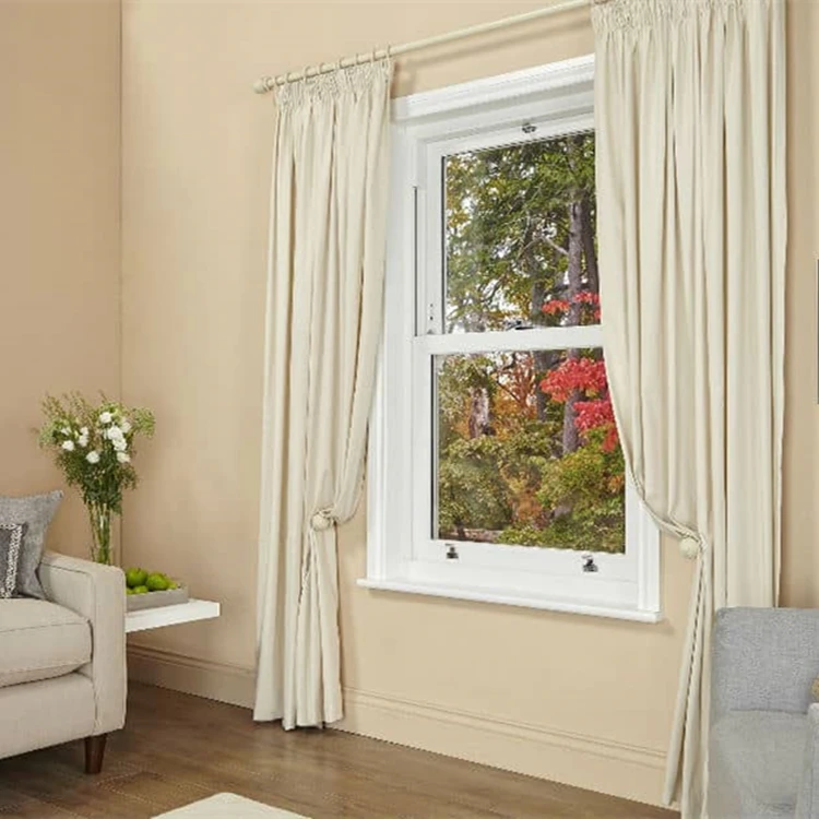 Easy Operate Vertical Sliding Aluminium Glass Sash Windows Aluminum Double Glazed Single Double Hung Window Dual Pane