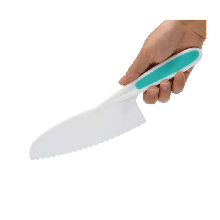 3 pack BPA Free safe Cooking Knife Non-slip Nylon plastic vegetable knife kitchen knife sets