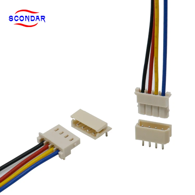 SCONDAR Custom for Molex 5263 5264 2.5mm Pitch PCB Connectors Set 2p 3 4 15 Pin Wire to Board Adapters Harness Cable Assemblies