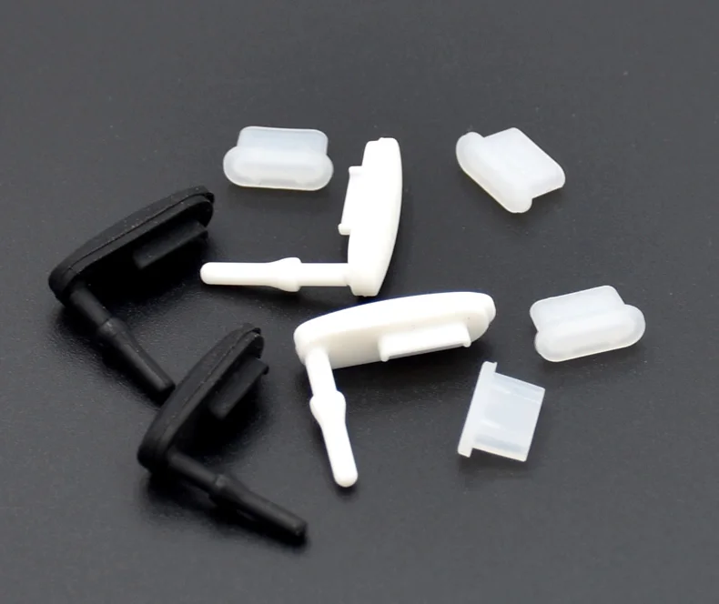 factory price anti dust usbc silicone rubber plug usb type c dust covers