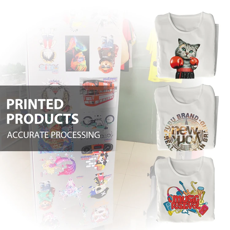 Cowint 4 color CMYK and white apparel sticker offset printing machine,custom heat transfer logo printing machine for plastic