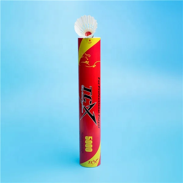 TCX5000-Hot по выгодной цене с доставкой, под заказ; Высокое качество и надежная производительность воланы для бадминтона Для турнира, сделанные в Китае