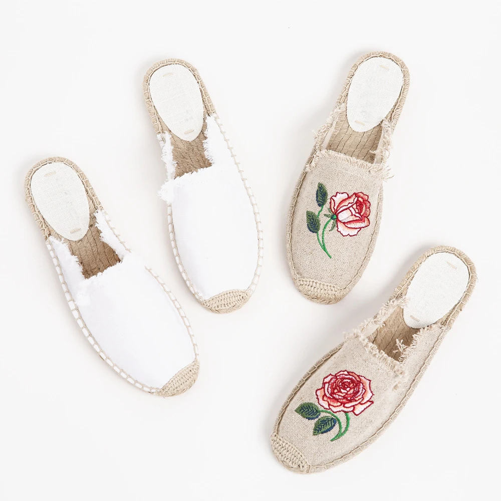 Nicecin Wholesale Jute Sole Le Femme Espadrille Sandal