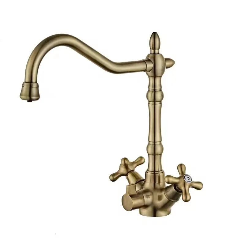 Double handle Bathroom sink faucet Modern bathroom water faucet